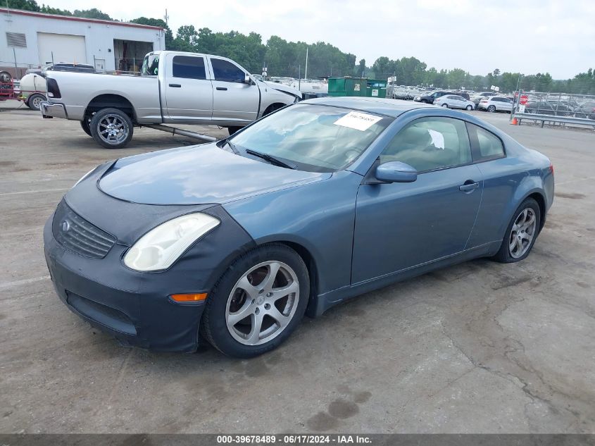 2006 Infiniti G35 VIN: JNKCV54EX6M707785 Lot: 39678489