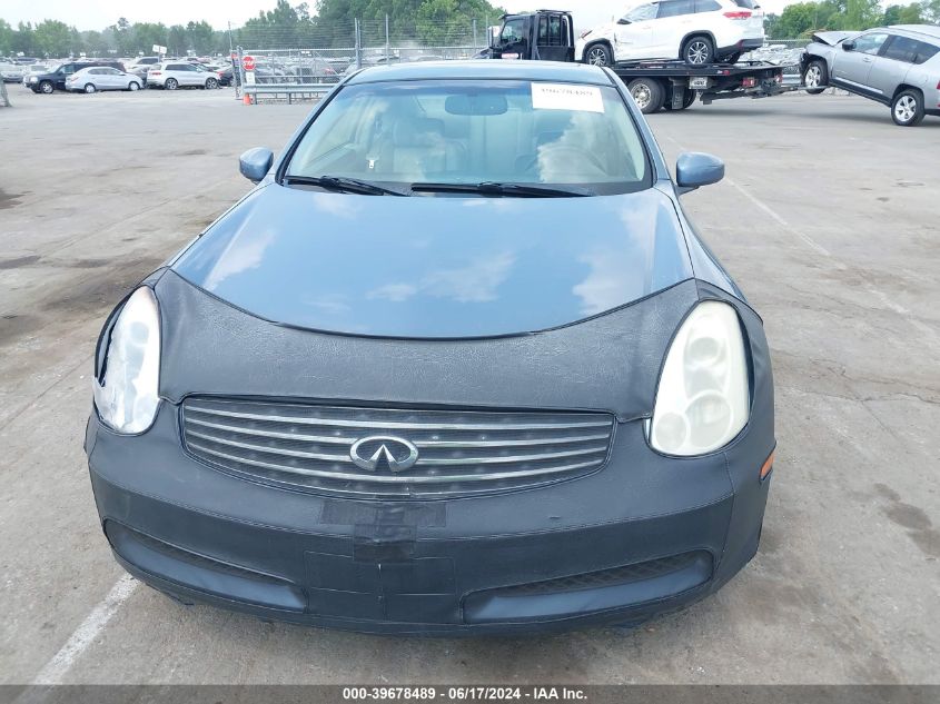 2006 Infiniti G35 VIN: JNKCV54EX6M707785 Lot: 39678489