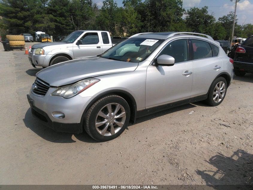 2011 Infiniti Ex35 Journey VIN: JN1AJ0HR7BM853126 Lot: 39678491
