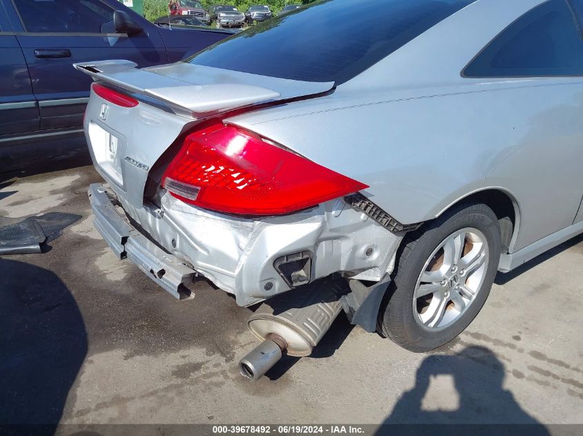 2006 Honda Accord 2.4 Lx VIN: 1HGCM72306A018455 Lot: 39678492