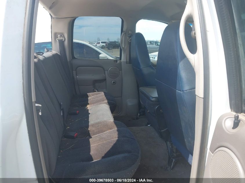 2002 Dodge Ram 1500 St VIN: 3D7HU18NX2G198197 Lot: 39678503