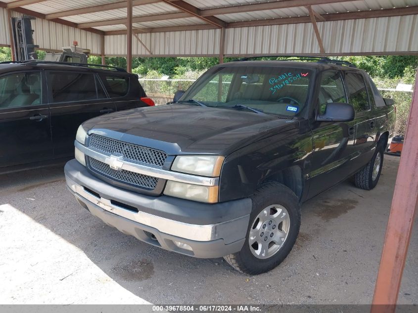 2004 Chevrolet Avalanche 1500 VIN: 3GNEC12T74G266974 Lot: 39678504