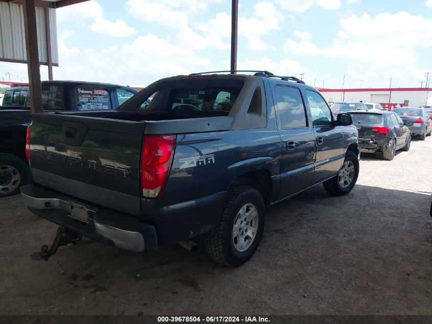 2004 Chevrolet Avalanche 1500 VIN: 3GNEC12T74G266974 Lot: 39678504