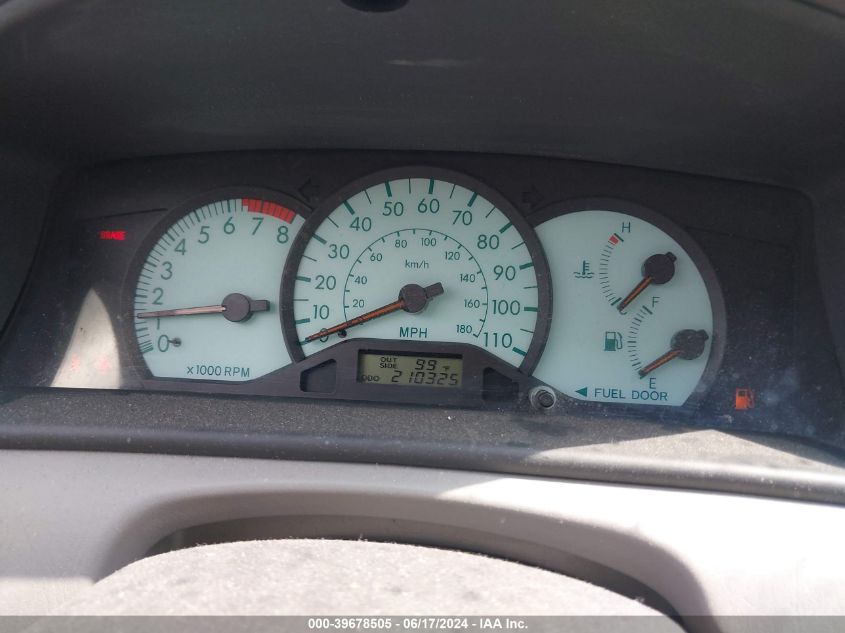 2003 Toyota Corolla Le VIN: 1NXBR32E83Z028355 Lot: 39678505