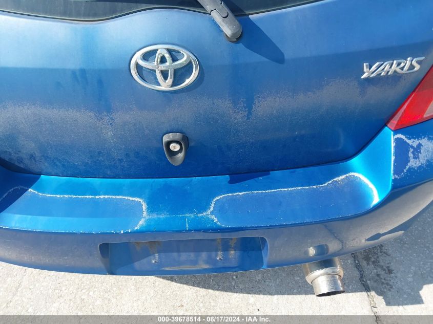 2008 Toyota Yaris VIN: JTDJT923985202034 Lot: 39678514