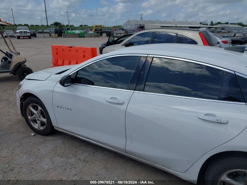 2018 Chevrolet Malibu 1Ls VIN: 1G1ZB5ST0JF163731 Lot: 39678521