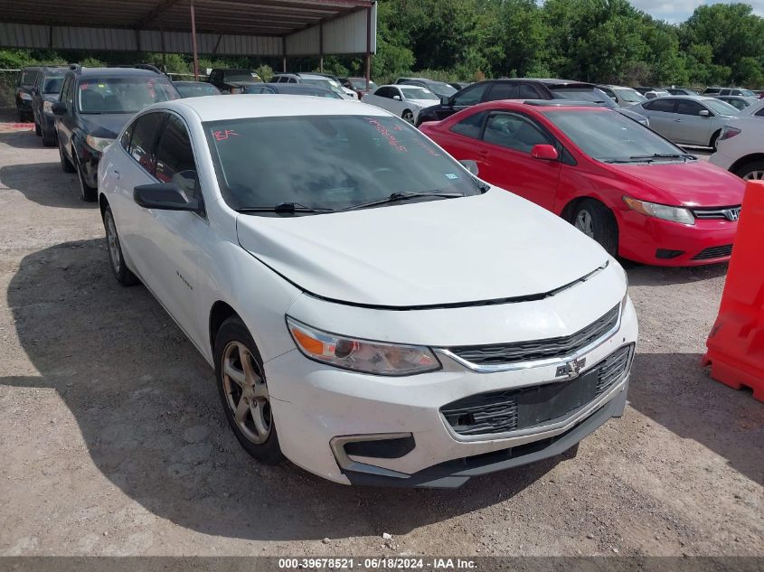 2018 Chevrolet Malibu 1Ls VIN: 1G1ZB5ST0JF163731 Lot: 39678521