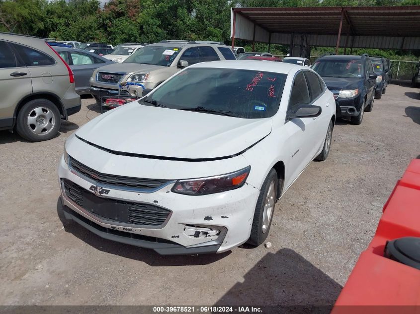 2018 Chevrolet Malibu 1Ls VIN: 1G1ZB5ST0JF163731 Lot: 39678521