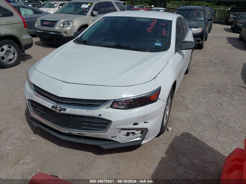 2018 Chevrolet Malibu 1Ls VIN: 1G1ZB5ST0JF163731 Lot: 39678521