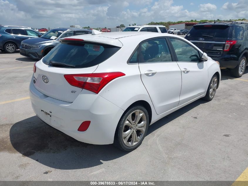 2013 Hyundai Elantra Gt VIN: KMHD35LE5DU104524 Lot: 39678533