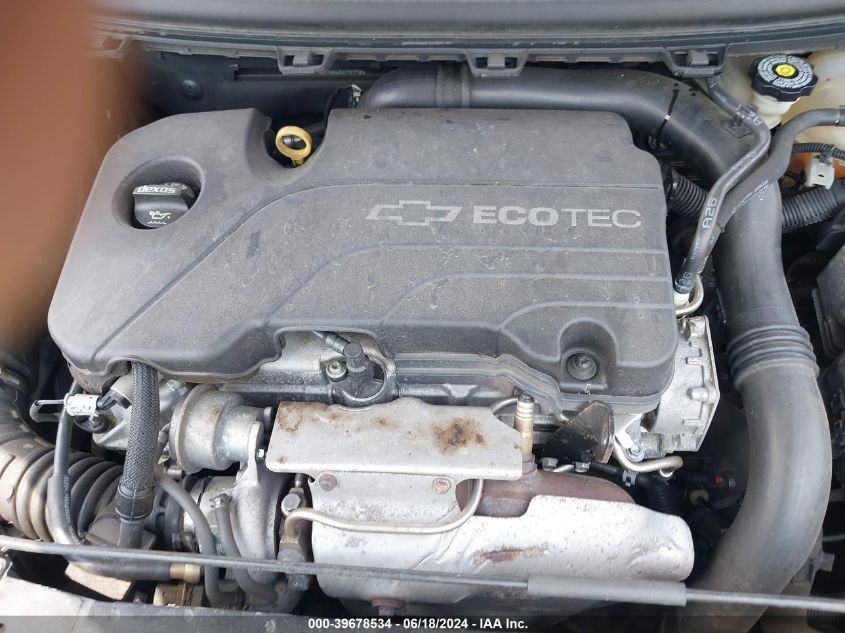 2017 Chevrolet Cruze Lt Manual VIN: 3G1BD6SM5HS578124 Lot: 39678534