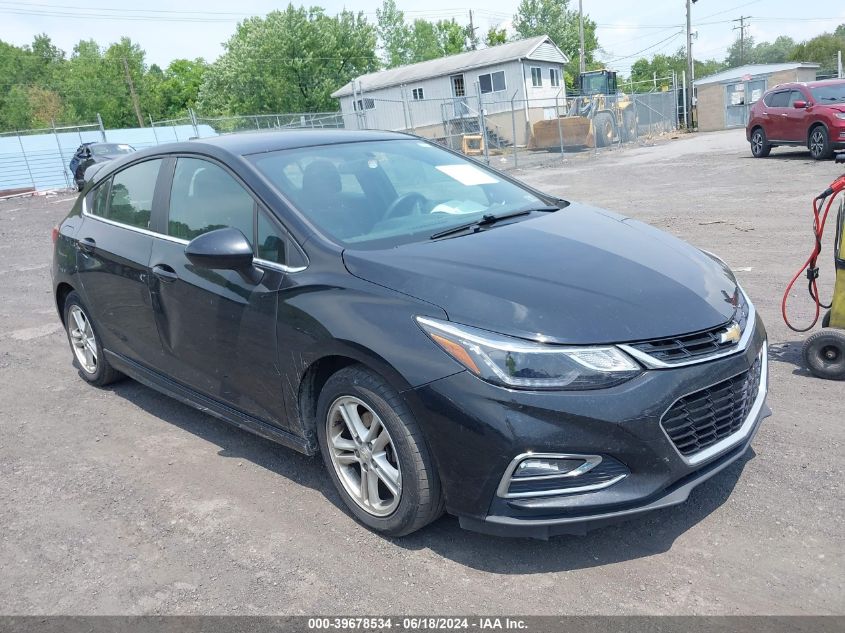 2017 Chevrolet Cruze Lt Manual VIN: 3G1BD6SM5HS578124 Lot: 39678534