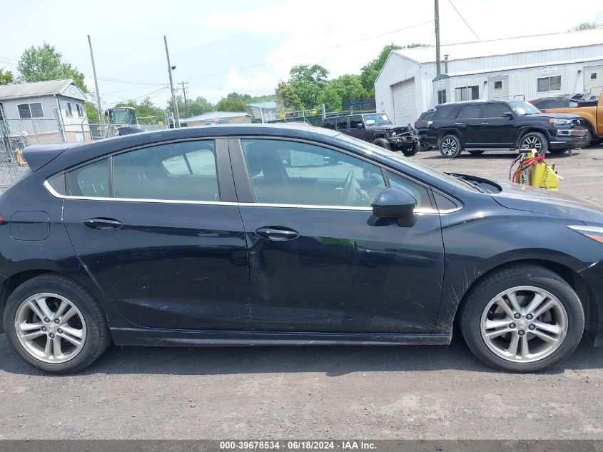 2017 Chevrolet Cruze Lt Manual VIN: 3G1BD6SM5HS578124 Lot: 39678534