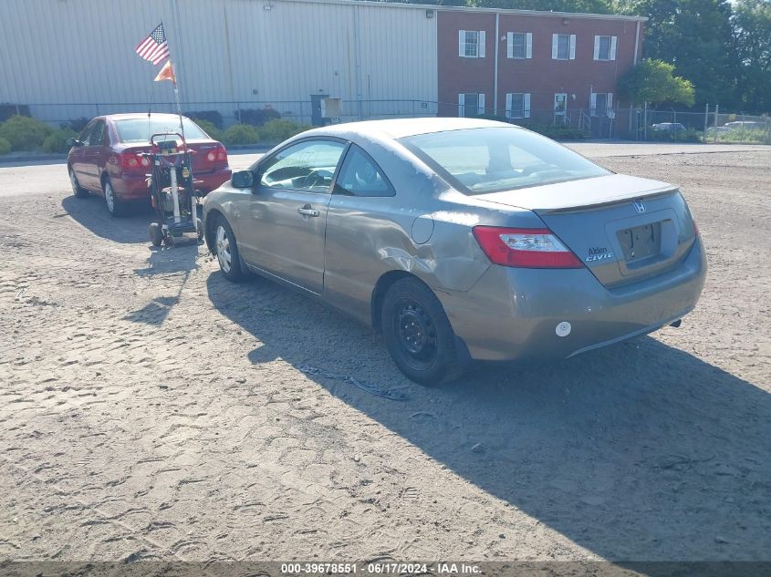 2008 Honda Civic Lx VIN: 2HGFG12608H556685 Lot: 39678551