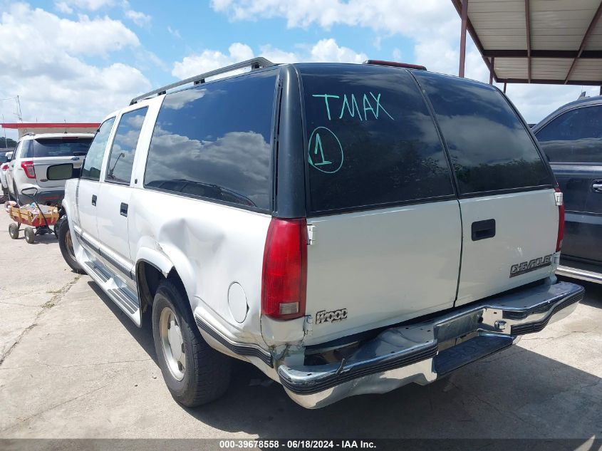 1998 Chevrolet Suburban 1500 VIN: 3GNEC16R1WG100855 Lot: 39678558