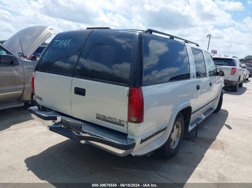 1998 Chevrolet Suburban 1500 VIN: 3GNEC16R1WG100855 Lot: 39678558