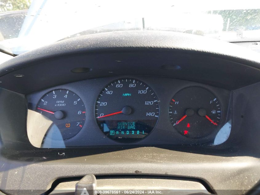 2008 Chevrolet Impala Police VIN: 2G1WS583581327339 Lot: 39678561