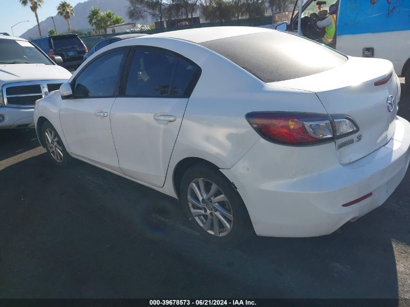 2012 Mazda Mazda3 I Touring VIN: JM1BL1V89C1564040 Lot: 39678573