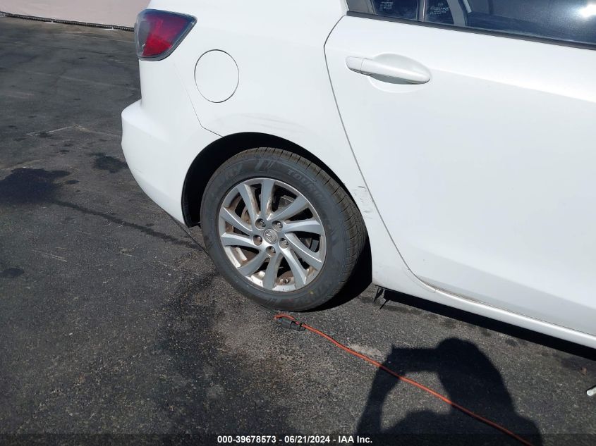 2012 Mazda Mazda3 I Touring VIN: JM1BL1V89C1564040 Lot: 39678573