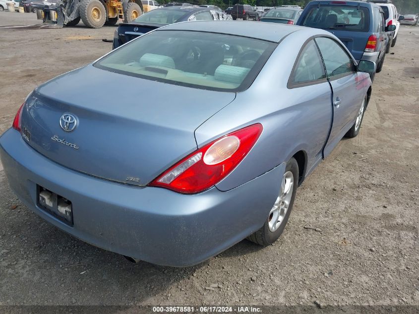 2004 Toyota Camry Solara Se VIN: 4T1CE38P04U912221 Lot: 39678581