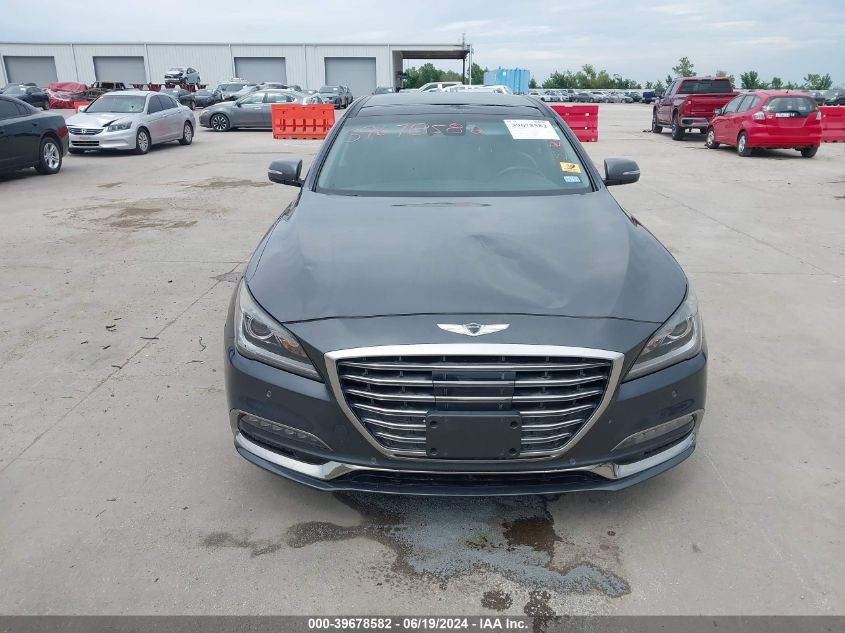 2018 Genesis G80 3.8 VIN: KMHGN4JE8JU225810 Lot: 39678582