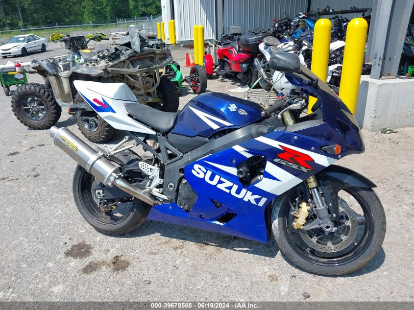 2004 Suzuki Gsx-R600 K VIN: JS1GN7CA042103209 Lot: 39678588