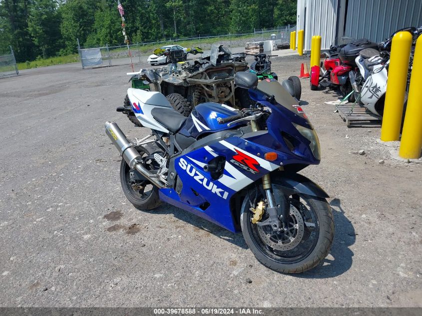 2004 Suzuki Gsx-R600 K VIN: JS1GN7CA042103209 Lot: 39678588