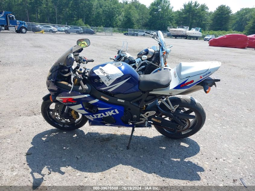 2004 Suzuki Gsx-R600 K VIN: JS1GN7CA042103209 Lot: 39678588