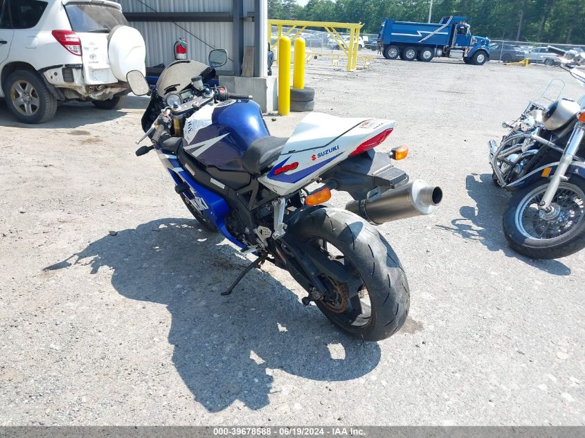 2004 Suzuki Gsx-R600 K VIN: JS1GN7CA042103209 Lot: 39678588