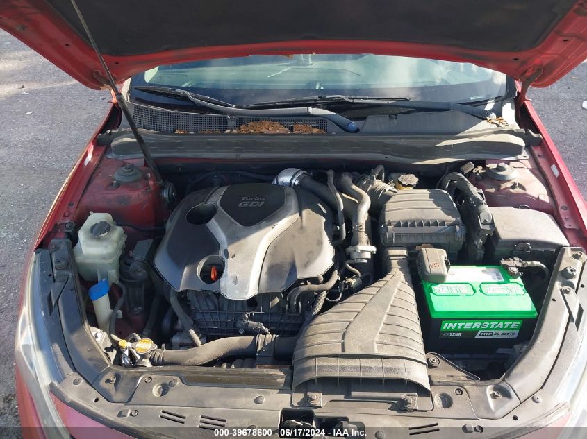 2012 Kia Optima Sx VIN: 5XXGR4A64CG002917 Lot: 39678600