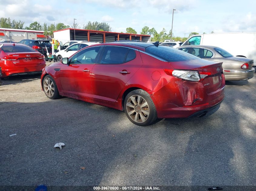 2012 Kia Optima Sx VIN: 5XXGR4A64CG002917 Lot: 39678600