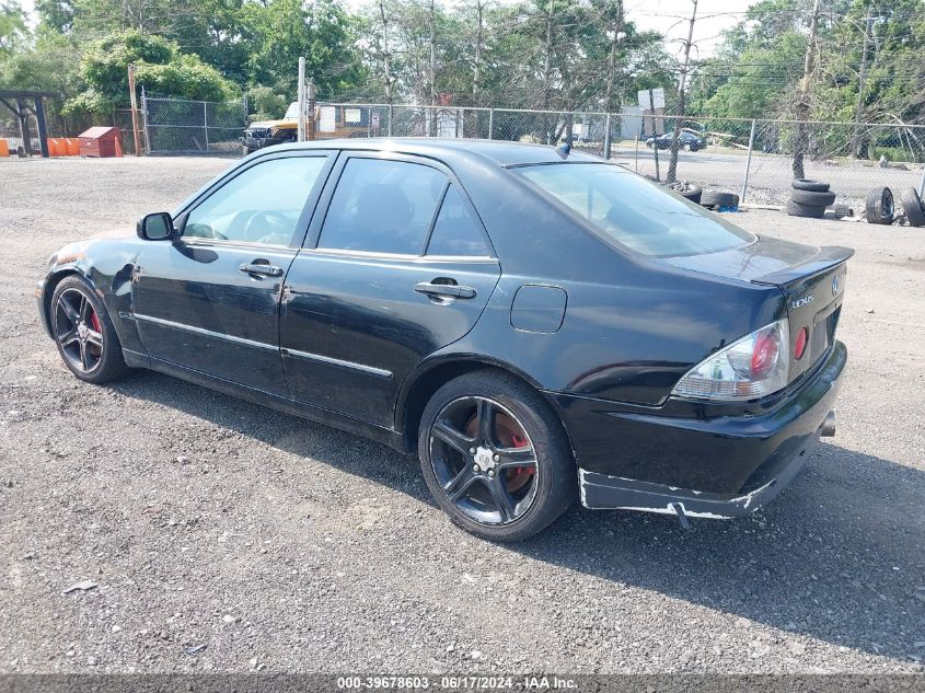 2005 Lexus Is 300 Base W/5-Speed Manual VIN: JTHBD192750095928 Lot: 39678603