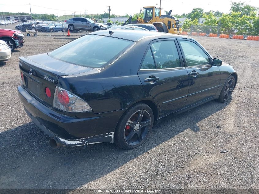 2005 Lexus Is 300 Base W/5-Speed Manual VIN: JTHBD192750095928 Lot: 39678603