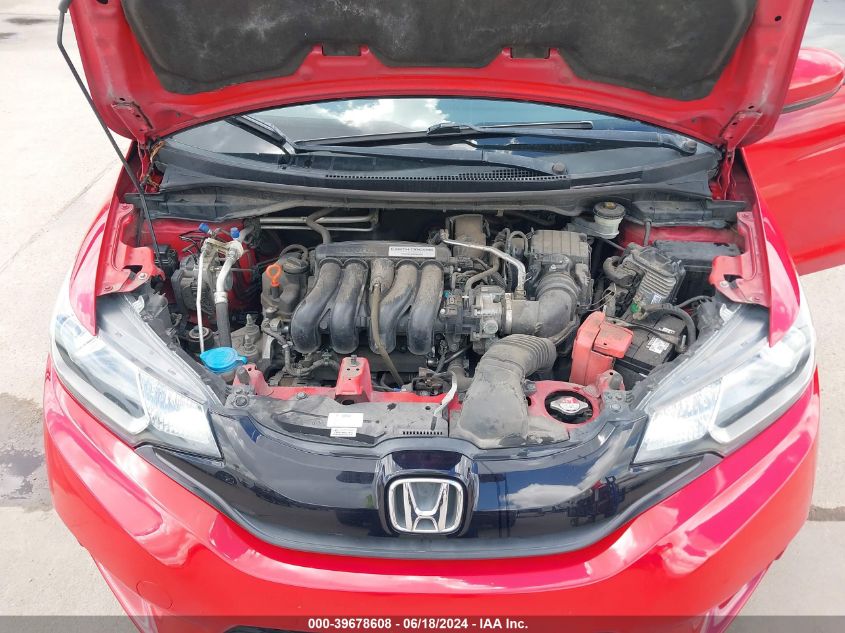 2015 Honda Fit Lx VIN: 3HGGK5G58FM748204 Lot: 39678608