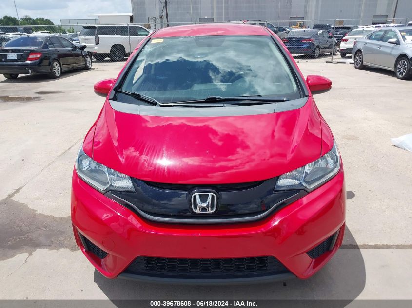 2015 Honda Fit Lx VIN: 3HGGK5G58FM748204 Lot: 39678608