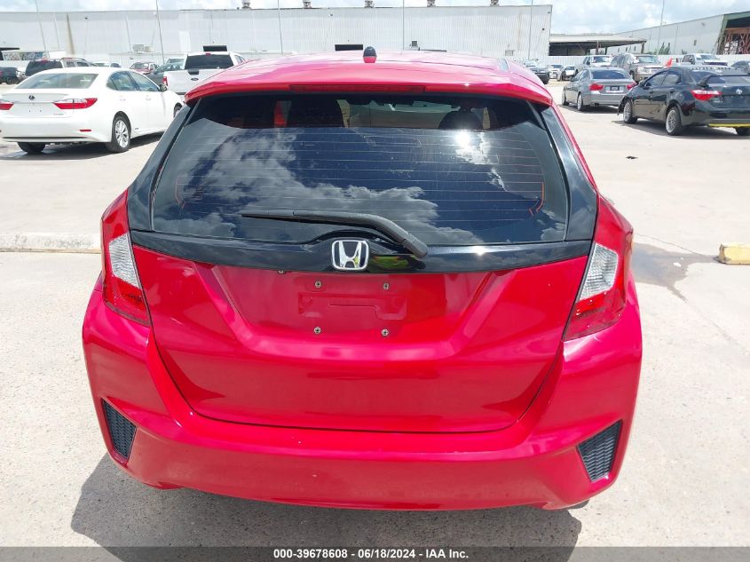 2015 Honda Fit Lx VIN: 3HGGK5G58FM748204 Lot: 39678608