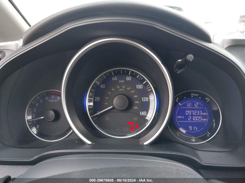 2015 Honda Fit Lx VIN: 3HGGK5G58FM748204 Lot: 39678608