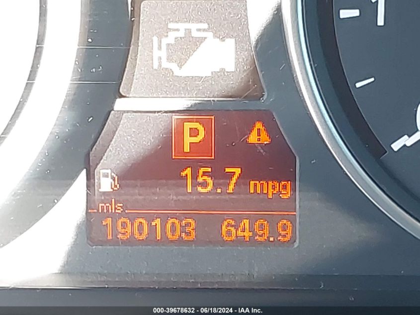 2012 BMW X5 VIN: 5UXVV4C54CL992099 Lot: 39678632