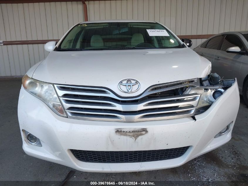 2011 Toyota Venza VIN: 4T3ZA3BB9BU040631 Lot: 39678645