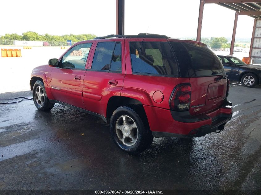 2003 Chevrolet Trailblazer VIN: 1GNDT13S032331446 Lot: 39678647