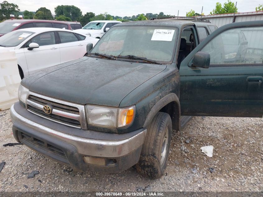 1999 Toyota 4Runner Sr5 V6 VIN: JT3GN86R3X0125657 Lot: 39678649