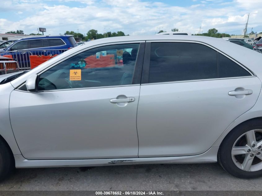 2012 Toyota Camry Se VIN: 4T1BF1FK0CU202075 Lot: 39678652