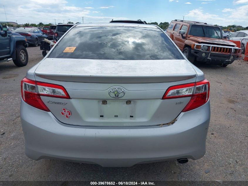 2012 Toyota Camry Se VIN: 4T1BF1FK0CU202075 Lot: 39678652