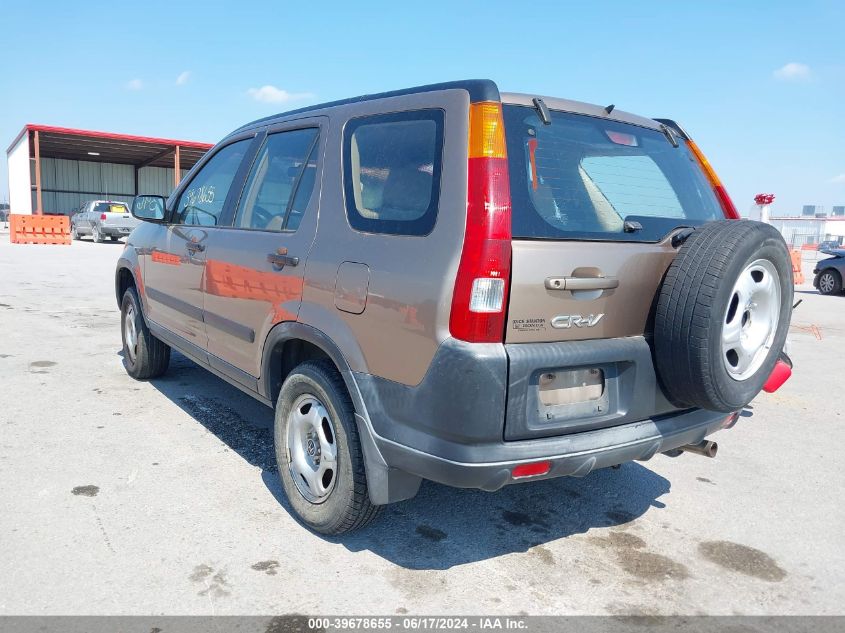 2003 Honda Cr-V Lx VIN: JHLRD68423C016440 Lot: 39678655