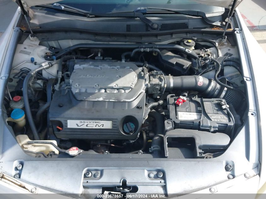 2010 Honda Accord 3.5 Ex-L VIN: 1HGCS2B8XAA003510 Lot: 39678657