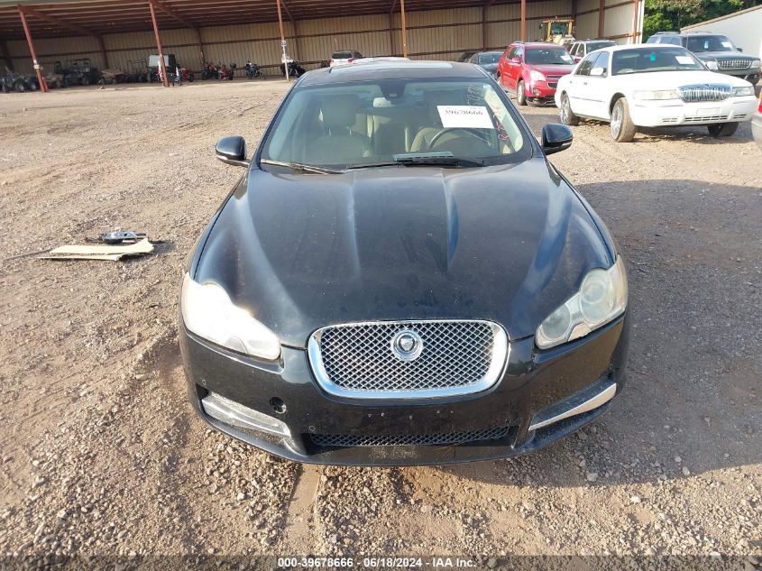 2010 Jaguar Xf Premium VIN: SAJWA0GB7ALR75756 Lot: 39678666