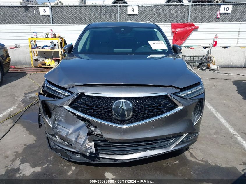 2022 Acura Mdx Technology Package VIN: 5J8YD9H43NL005316 Lot: 39678680