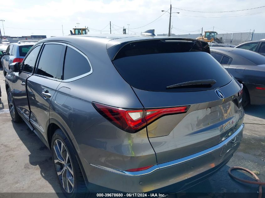 2022 Acura Mdx Technology Package VIN: 5J8YD9H43NL005316 Lot: 39678680