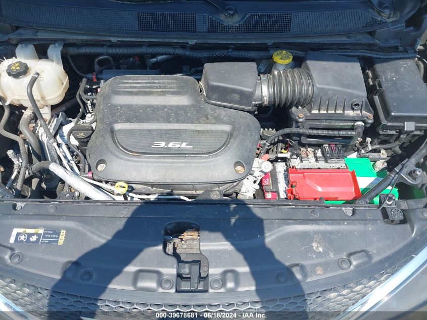 2017 CHRYSLER PACIFICA TOURING - 2C4RC1DG5HR722173