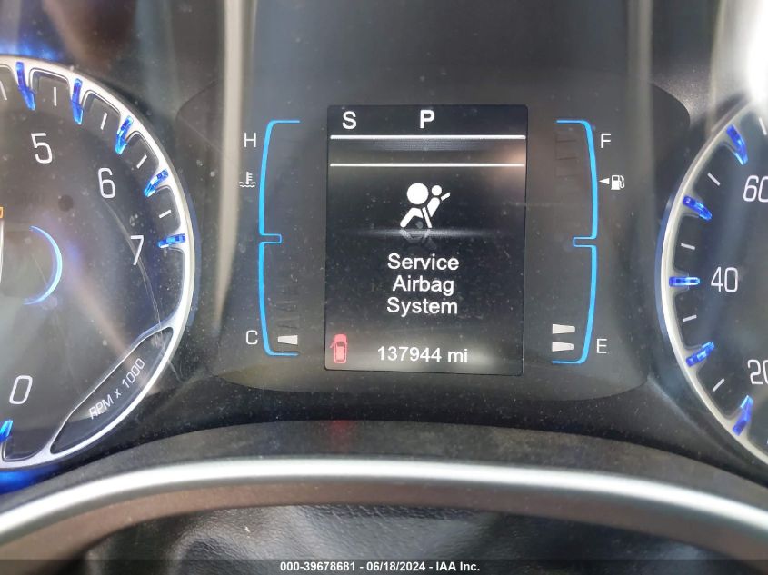 2017 CHRYSLER PACIFICA TOURING - 2C4RC1DG5HR722173